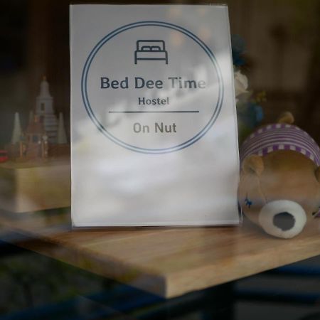 Bed Dee Time Hostel Bangkok Exterior foto